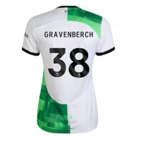 Liverpool Ryan Gravenberch #38 Auswärtstrikot Frauen 2023-24 Kurzarm